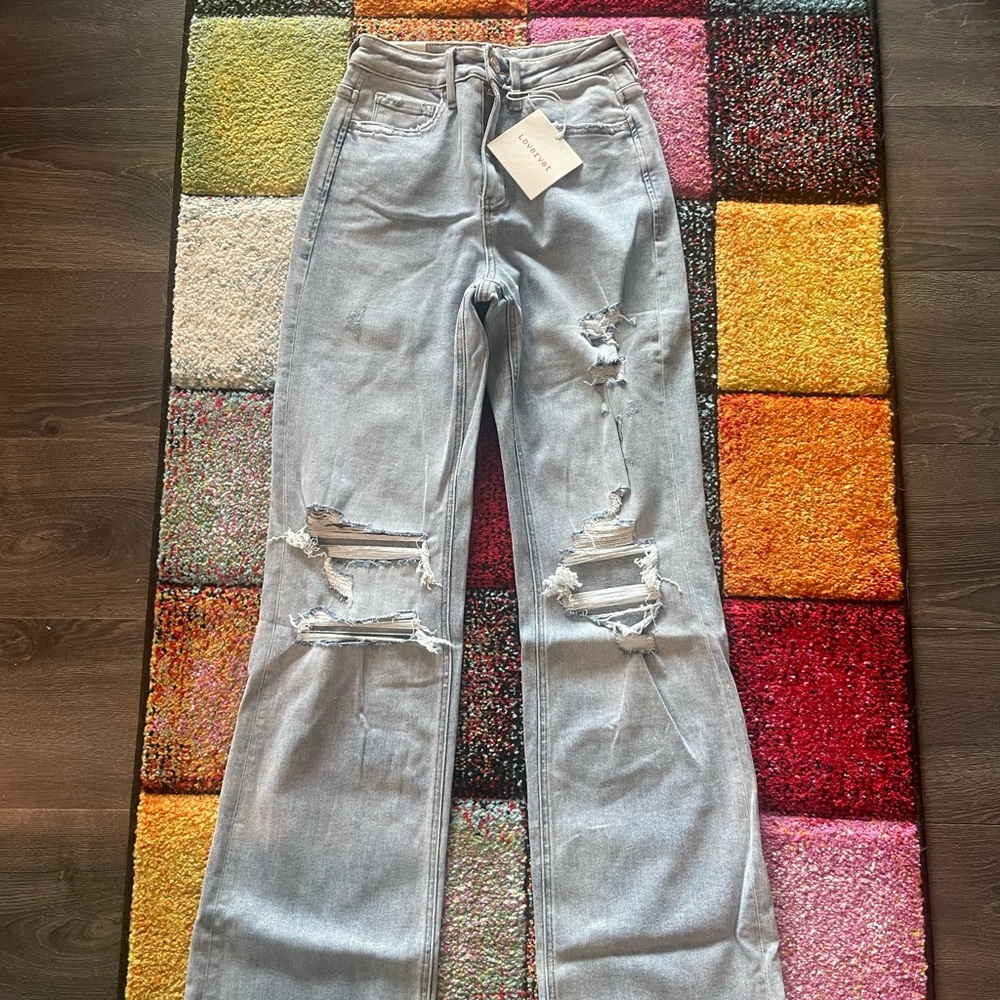 Lovervet Light wash distressed Women Jeans